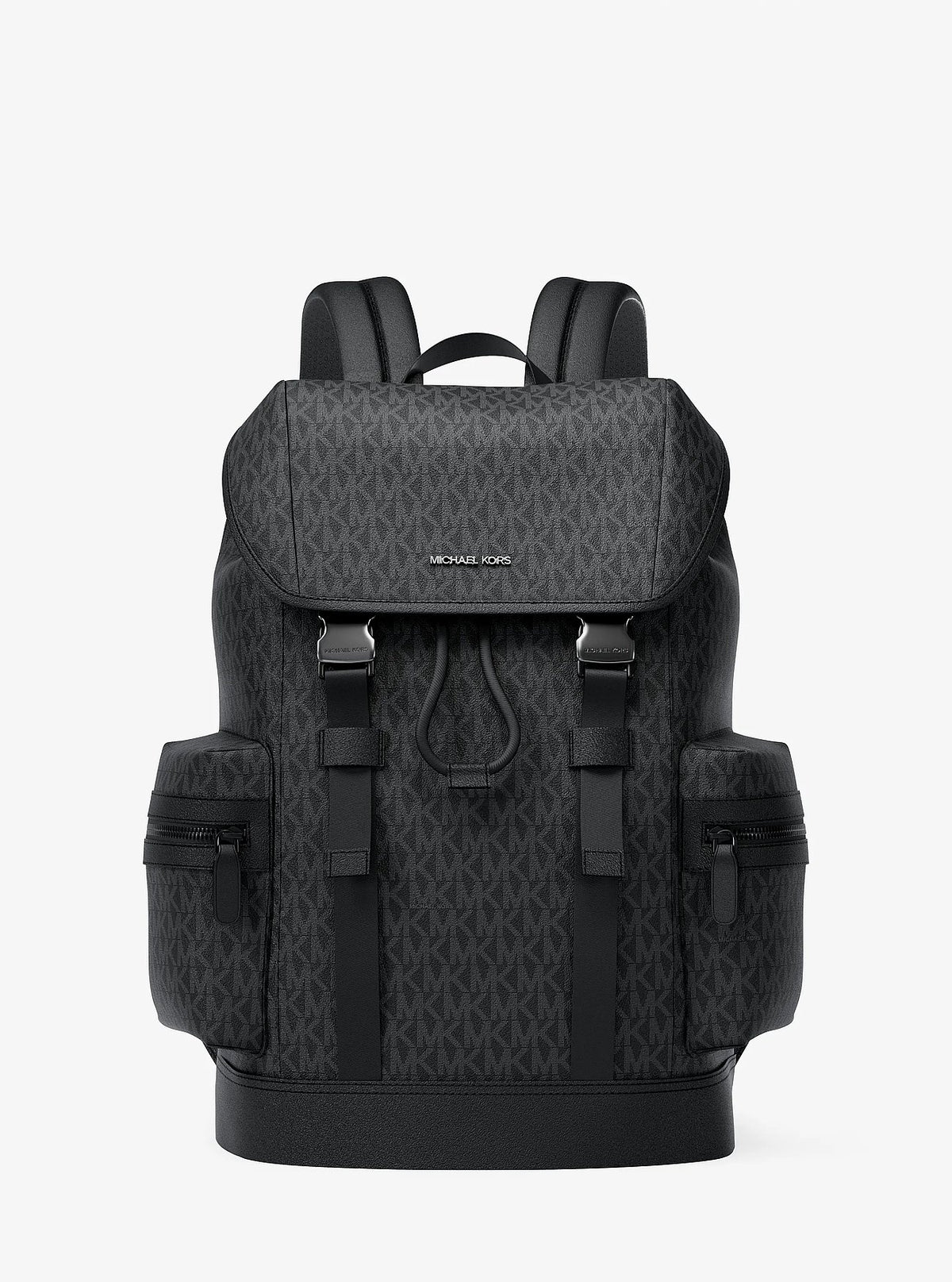 Michael Kors Cooper Signature Logo Backpack - Black