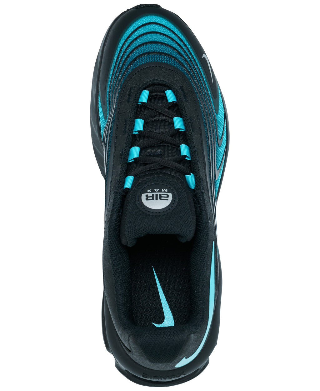 Nike Men's Air Max Fire Lifestyle Sneakers - Black,Gamma Blue - 5