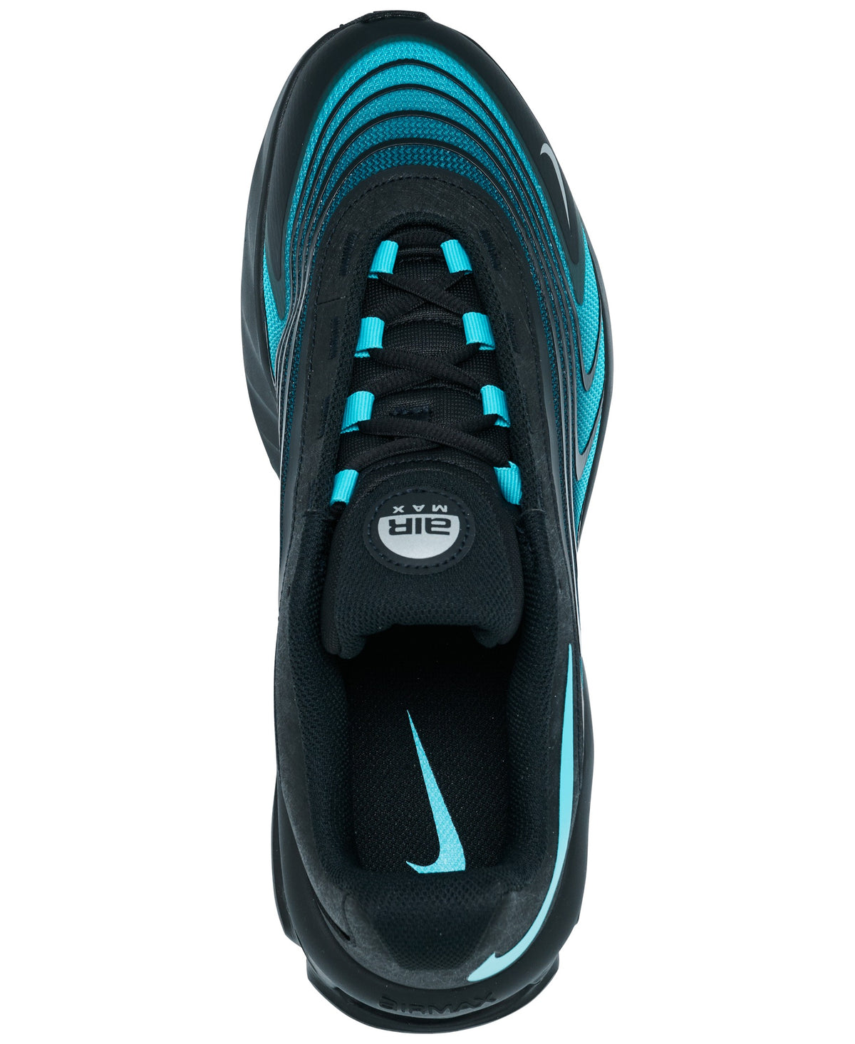 Nike Men's Air Max Fire Lifestyle Sneakers - Black,Gamma Blue - 5
