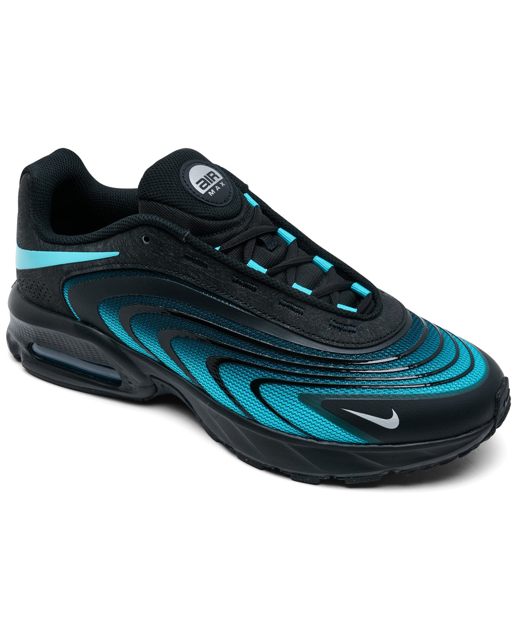 Nike Men's Air Max Fire Lifestyle Sneakers - Black,Gamma Blue