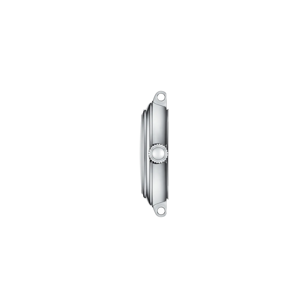 Profile view of the watch case Tissot Bellissima 26mm