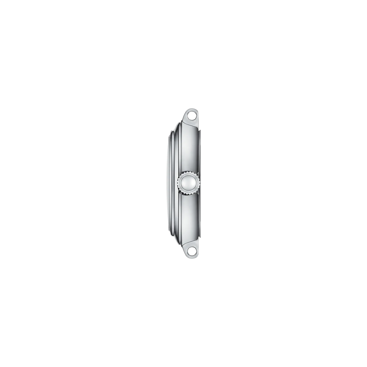 Profile view of the watch case Tissot Bellissima 26mm