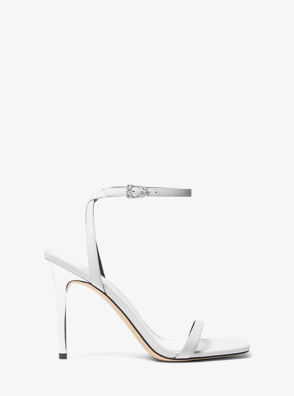 Michael Kors Liana Leather Sandal - Optic White - 2