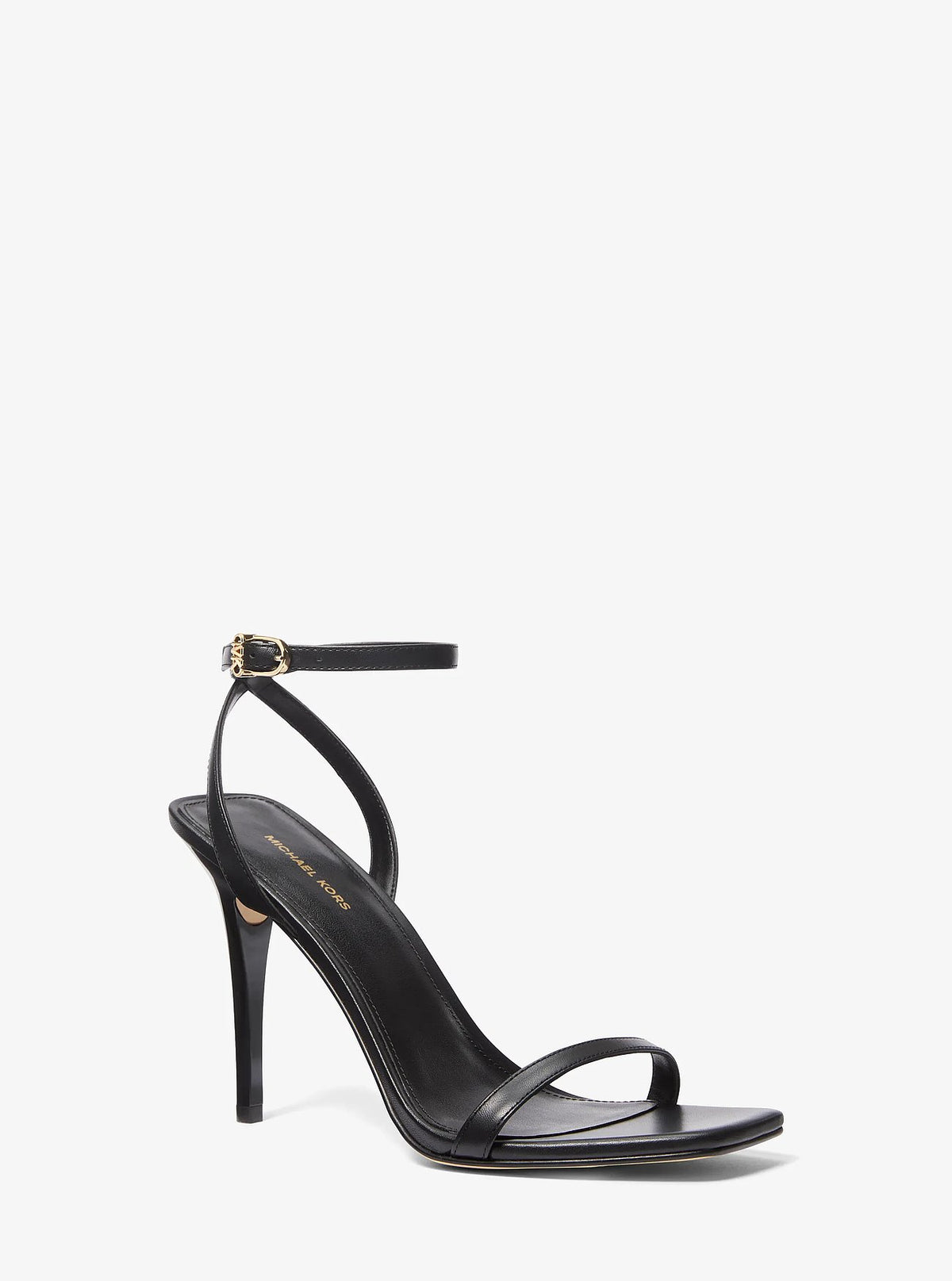 Michael Kors Liana Leather Sandal - Black