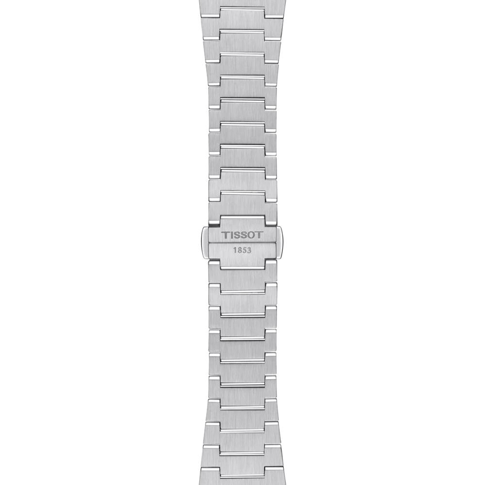 Strap zoom of the watch Tissot PRX Gold 35mm