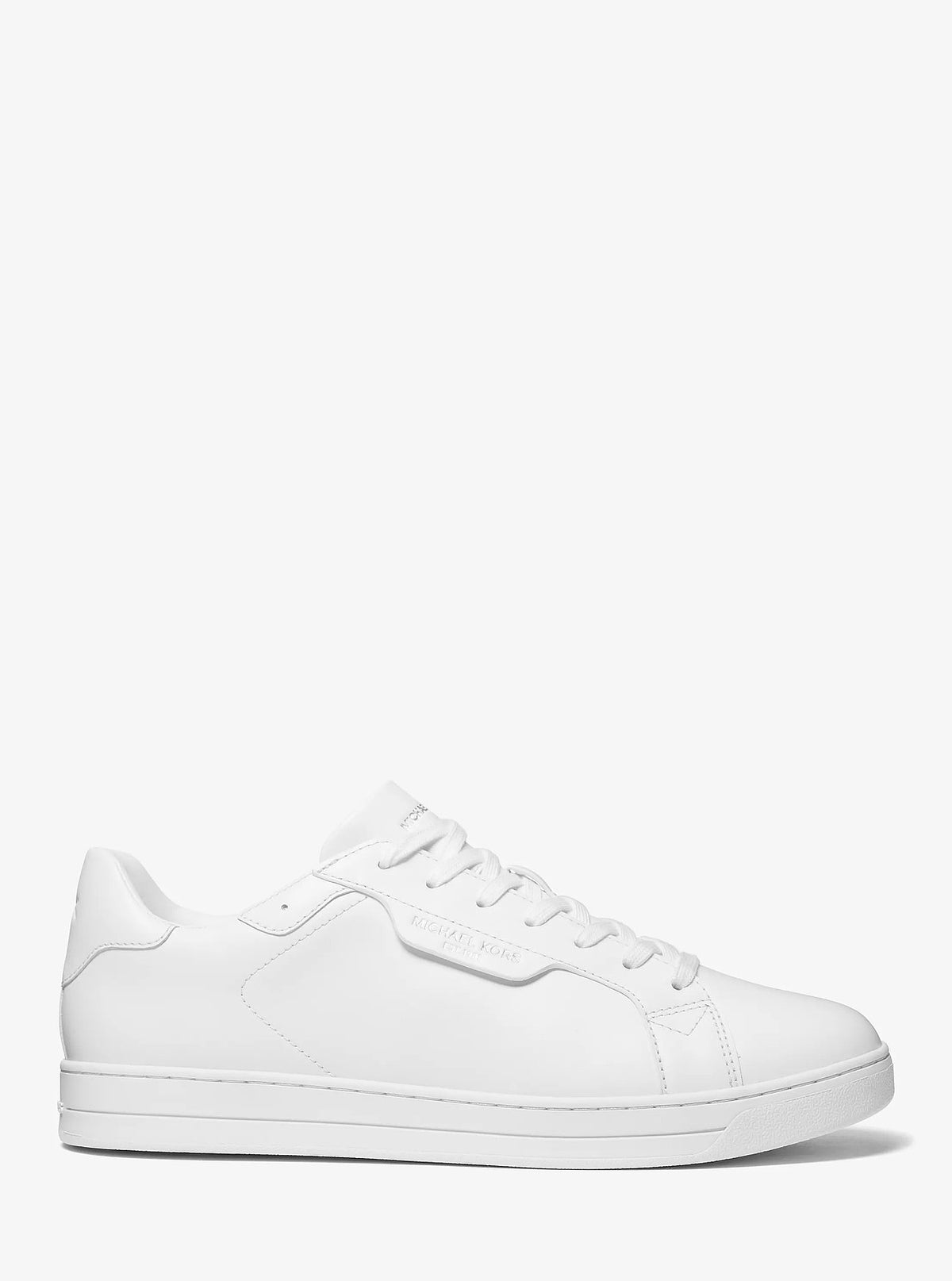 Michael Kors Keating Leather Sneaker - Optic White - 2