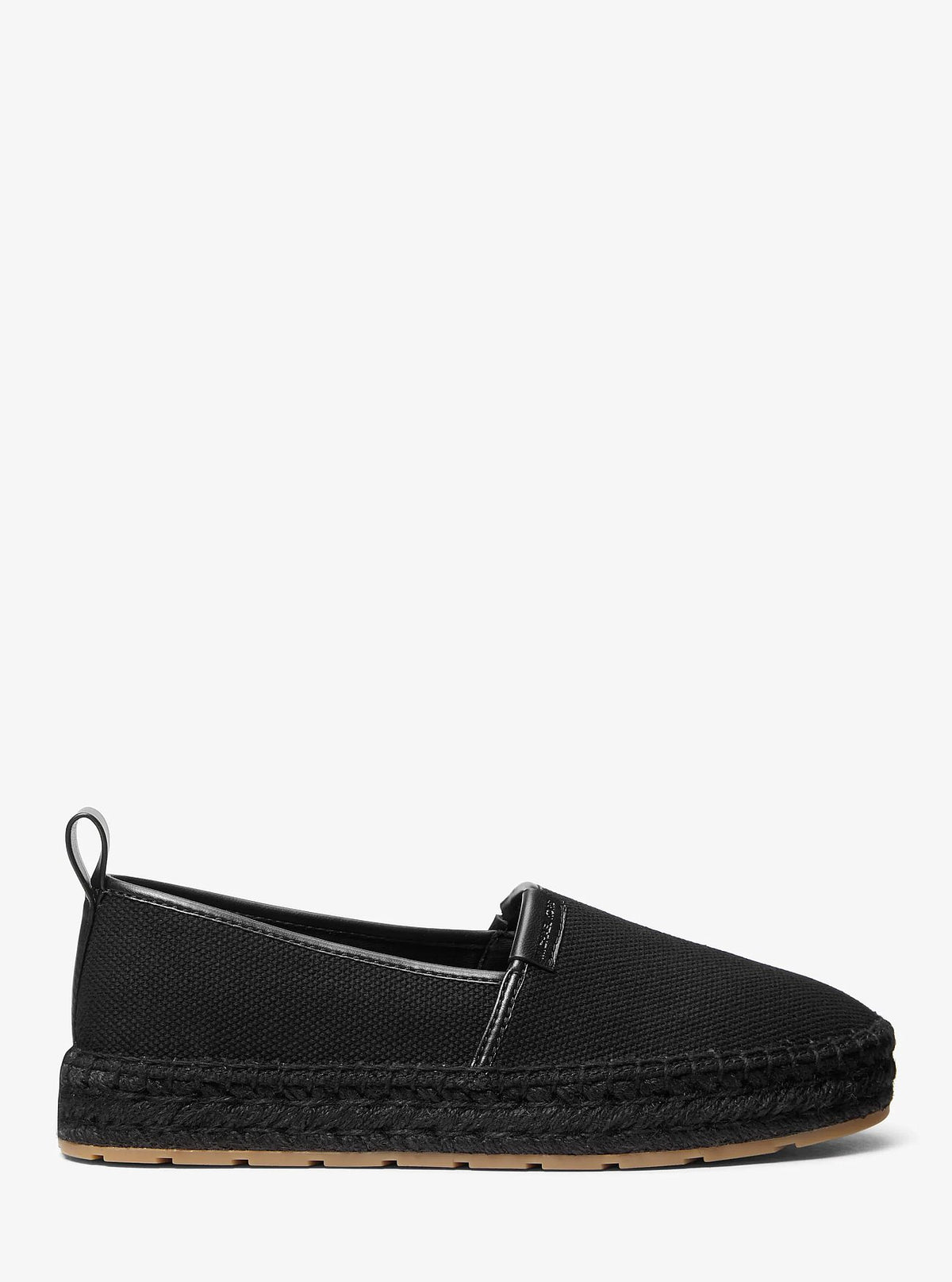 Michael Kors Elias Cotton Canvas Slip-On Espadrille - Black - 2