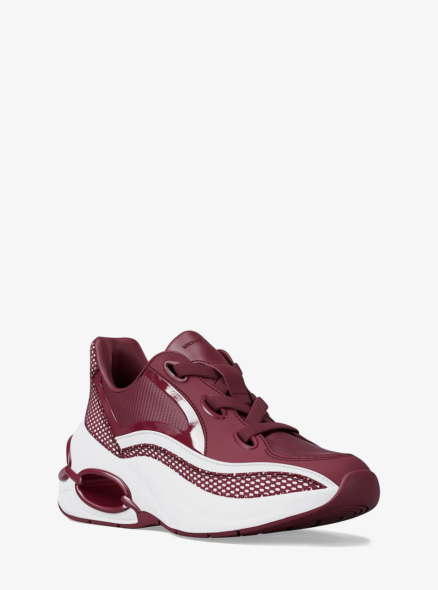 Michael Kors Toni Mixed-Media Sneaker