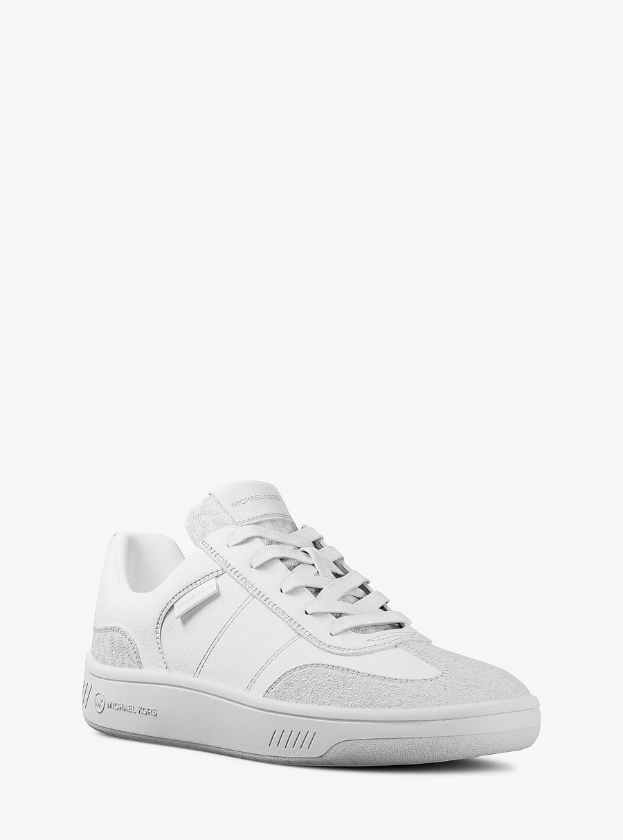 Michael Kors Kai Mixed-Media Sneaker