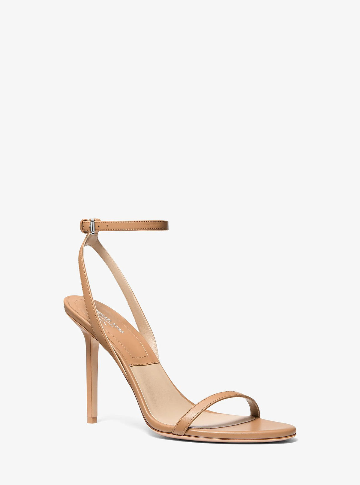 Michael Kors Gwyneth Leather Sandal - Suntan