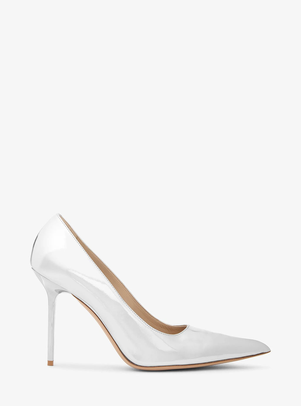Michael Kors Winona Specchio Leather Pump - Silver - 2