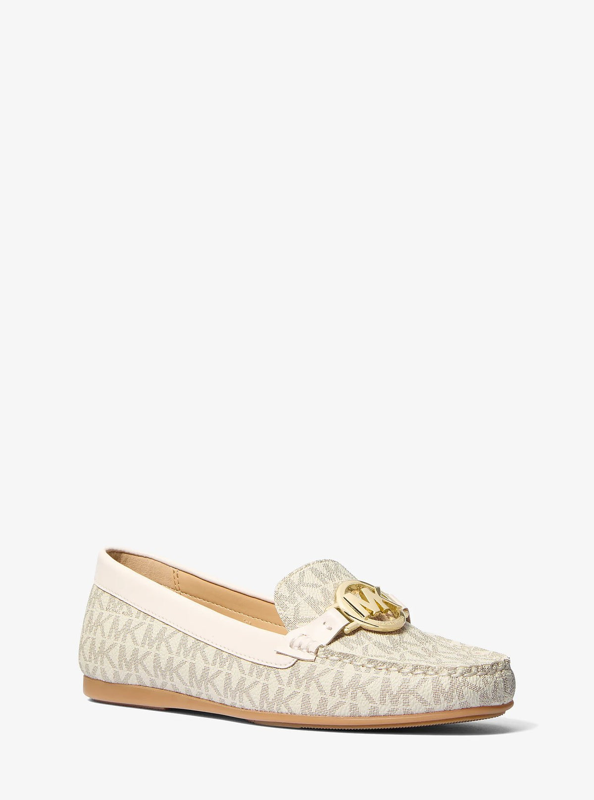 Michael Kors Fulton Signature Logo Moccasin - Vanilla