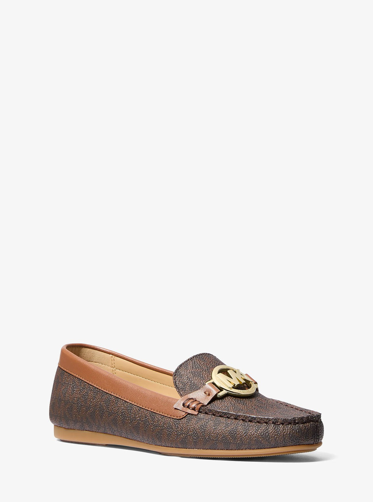 Michael Kors Fulton Signature Logo Moccasin - Brown