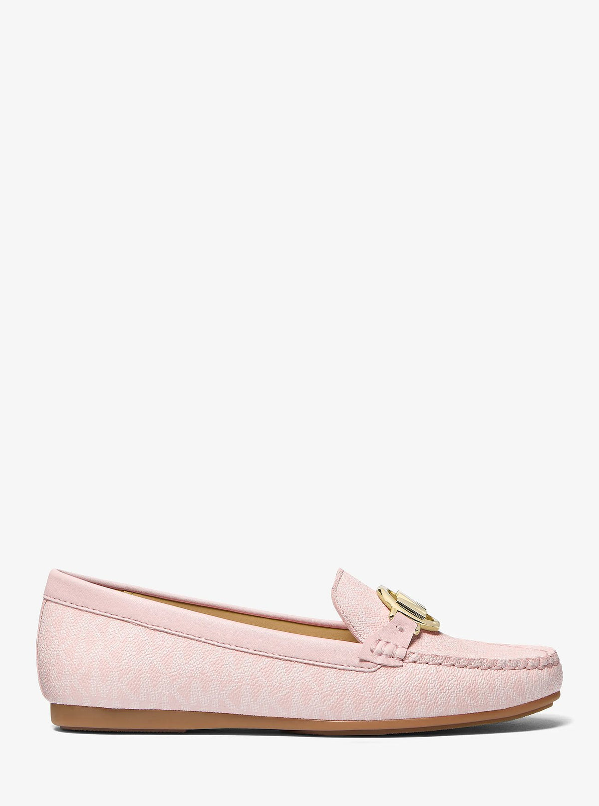 Michael Kors Fulton Signature Logo Moccasin - Powder Blush - 2