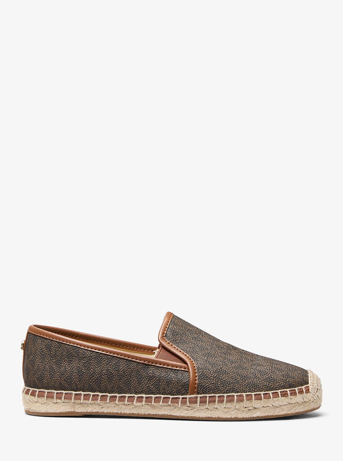 Michael Kors Hastings Signature Logo Slip-On Espadrille - Brown - 2