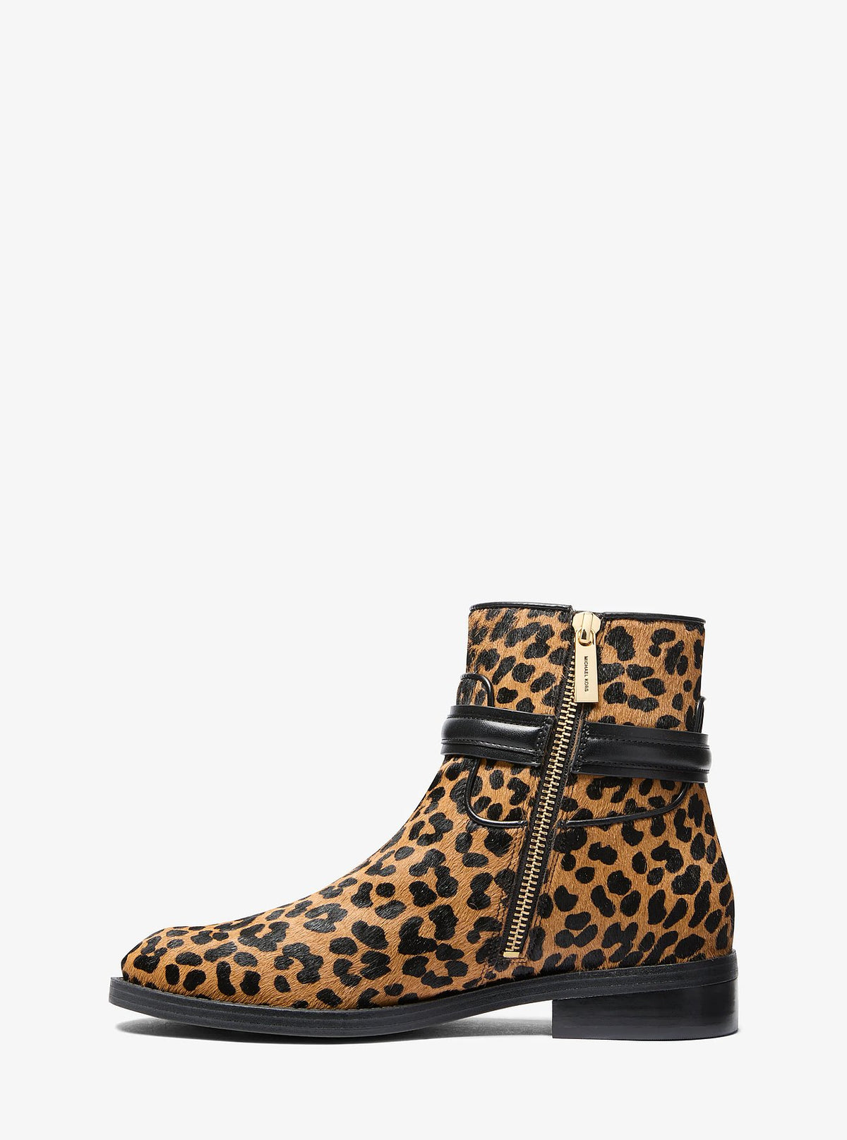Michael Kors Mindy Leopard Print Calf Hair Boot - Deer Multi - 3