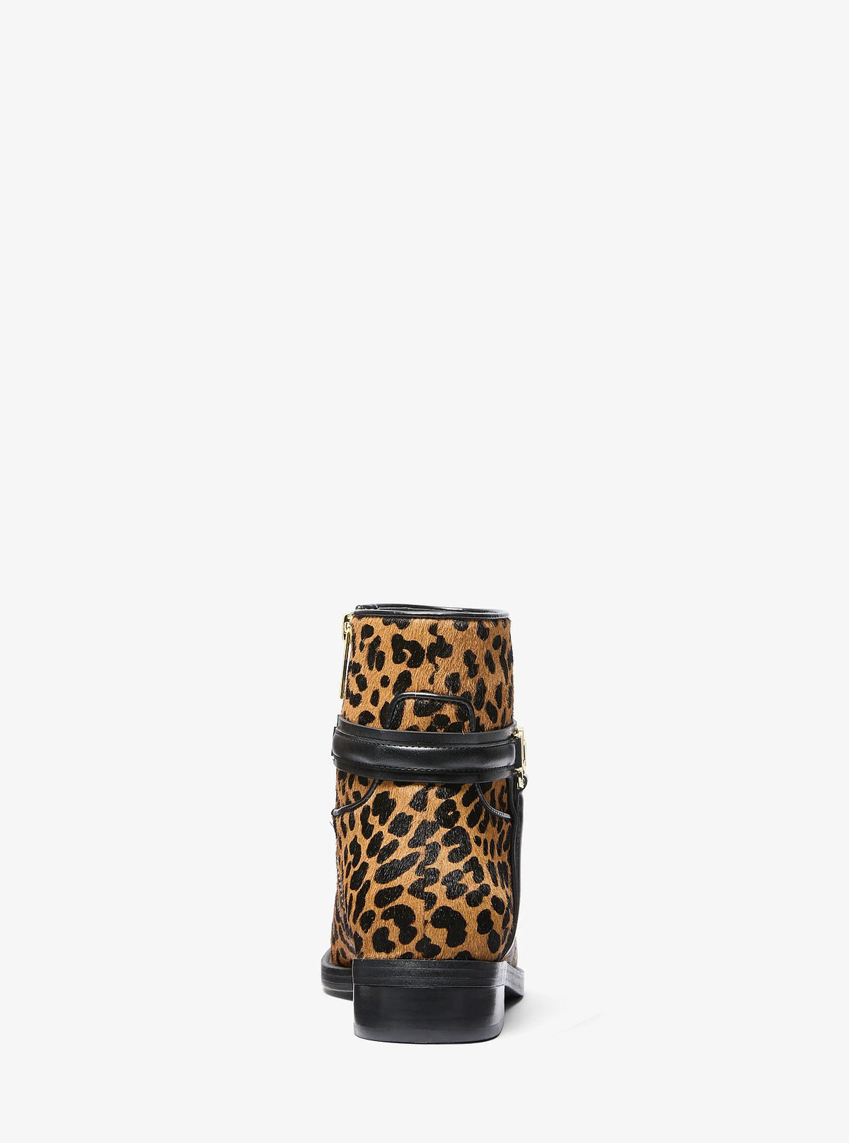 Michael Kors Mindy Leopard Print Calf Hair Boot - Deer Multi - 4