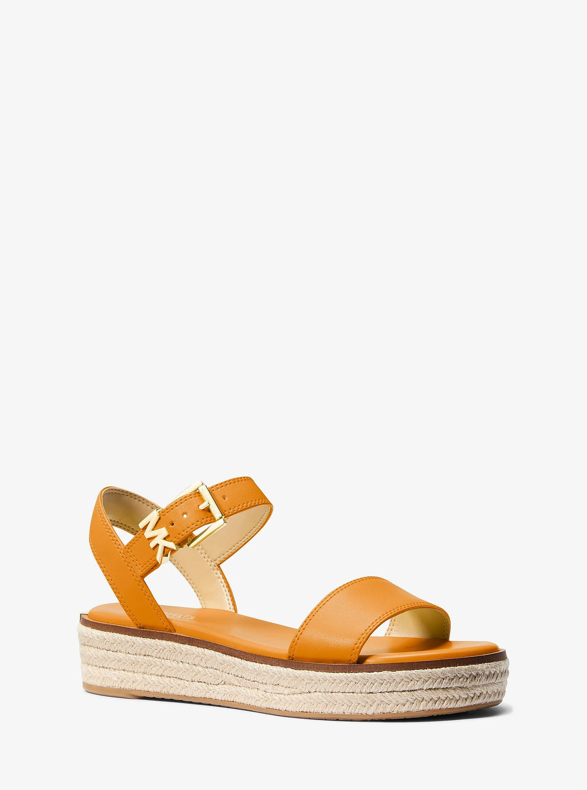 Michael Kors Richie Platform Espadrille Sandal - Pop Orange
