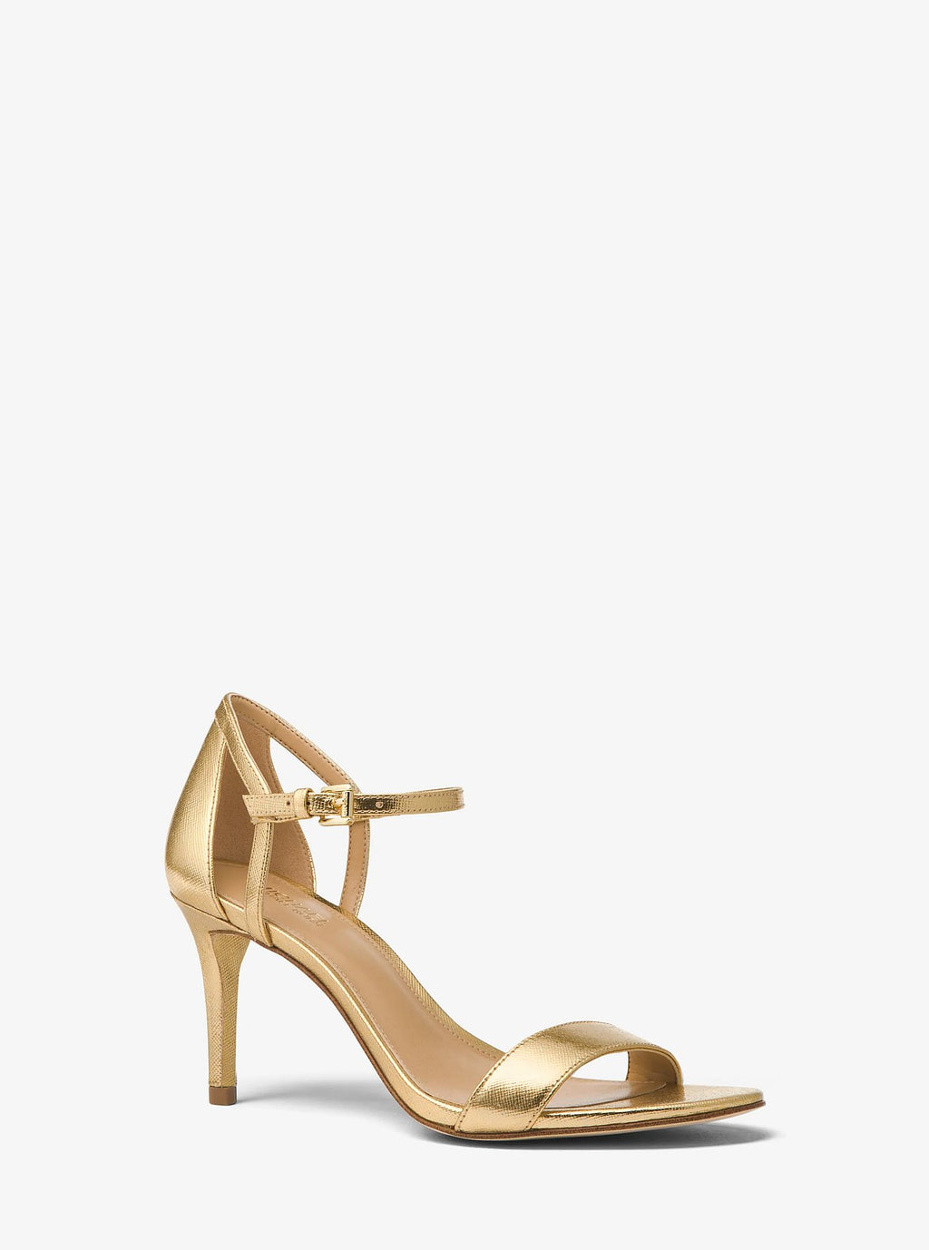 Michael Kors Simone Metallic Sandal - Pale Gold