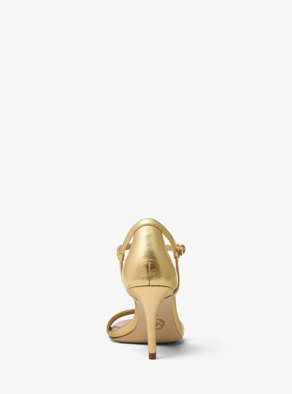 Michael Kors Simone Metallic Sandal - Pale Gold - 3