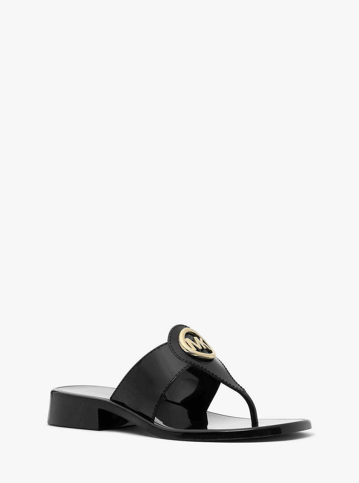 Michael Kors Hannah Jelly T-Strap Sandal - Black