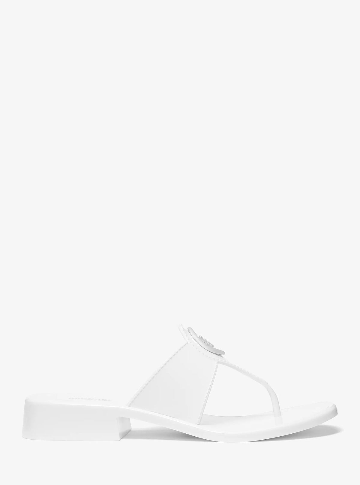 Michael Kors Hannah Jelly T-Strap Sandal - Optic White - 2