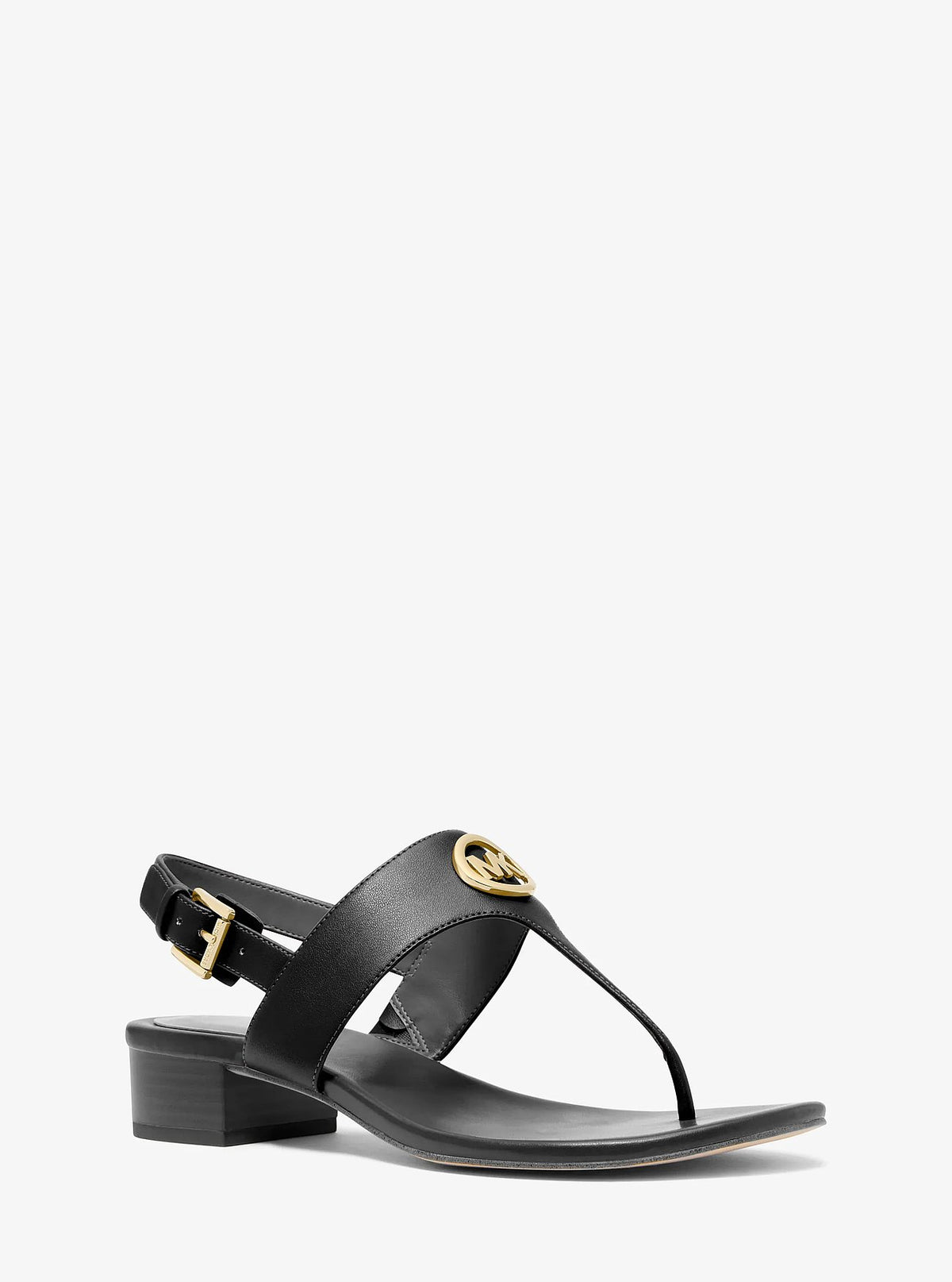 Michael Kors Hannah T-Strap Sandal - Black