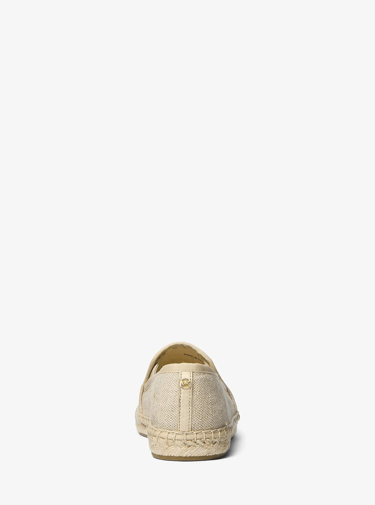 Michael Kors Hastings Metallic Canvas Espadrille - Pale Gold - 3