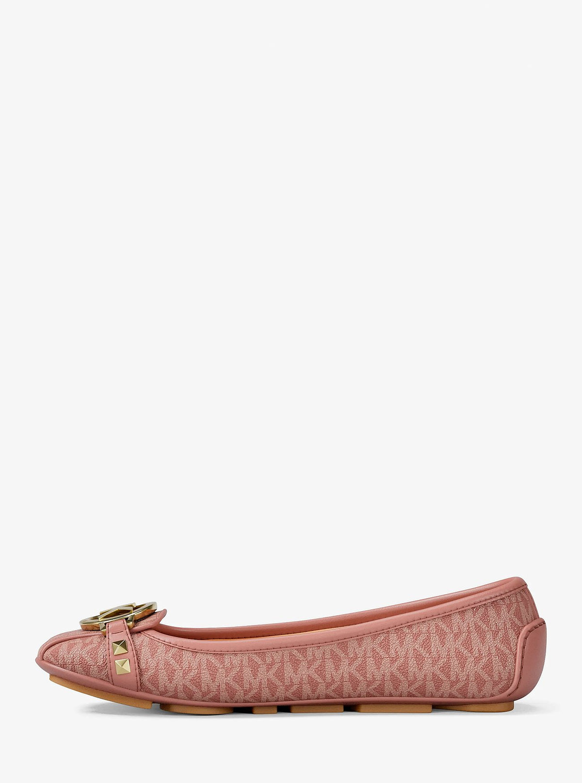 Michael Kors Fulton Studded Logo Moccasin - Sunset Rose - 3