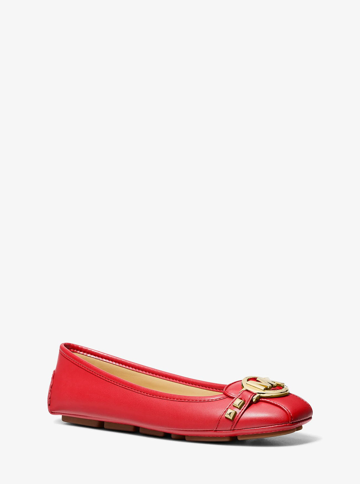 Michael Kors Fulton Studded Moccasin - Bright Red
