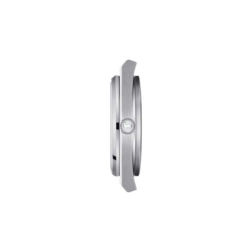 Profile view of the watch case Tissot PRX 40mm