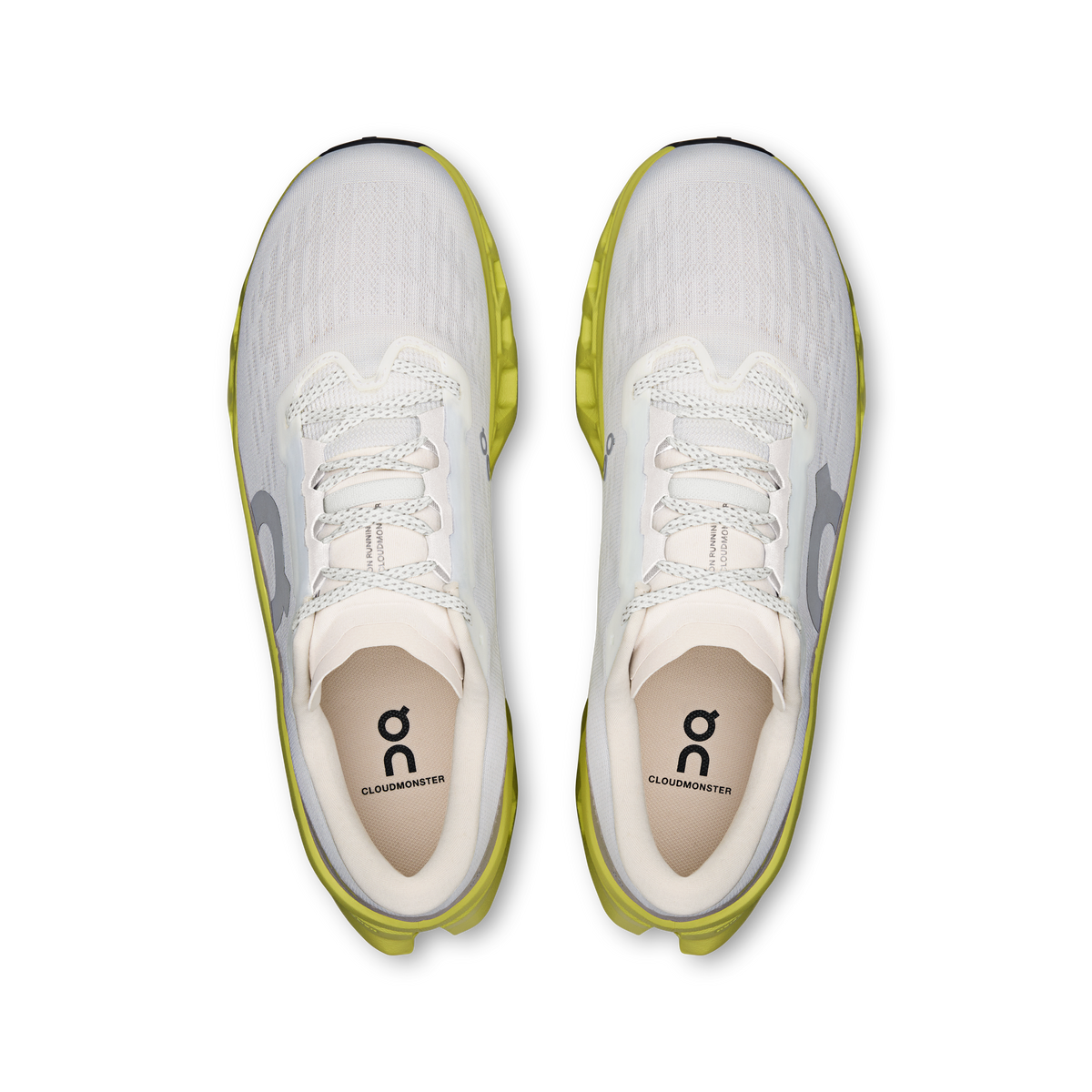 On Cloudmonster 3 Ivory & Limelight Men - 2