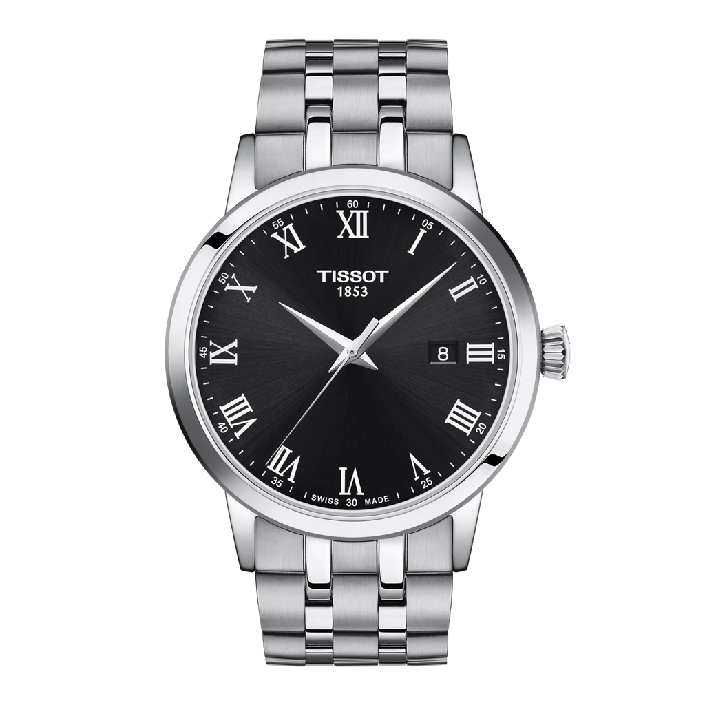 Front view of the watch Tissot Classic Dream 42mm