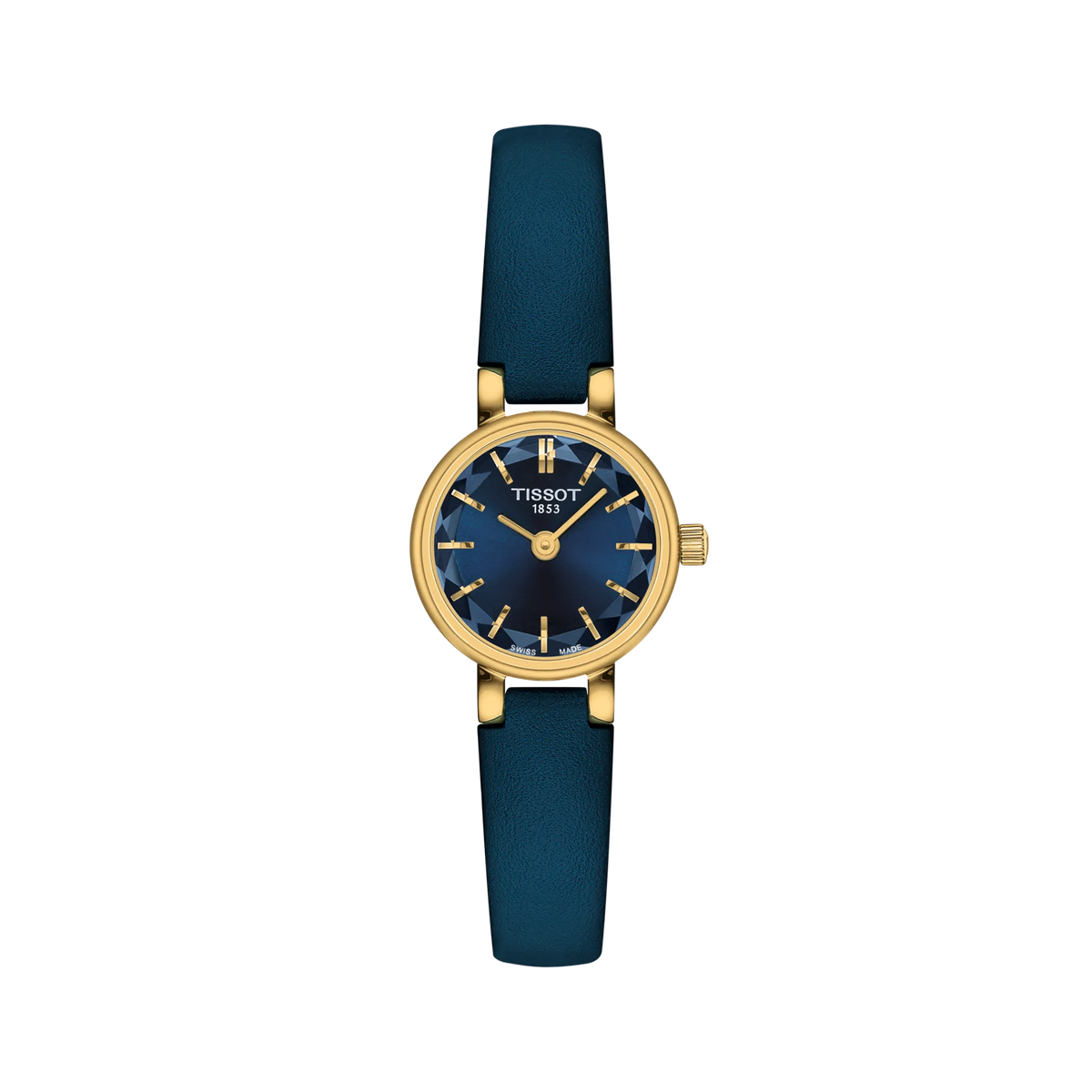 Front view of the watch Tissot Lovely Round 19.5mm