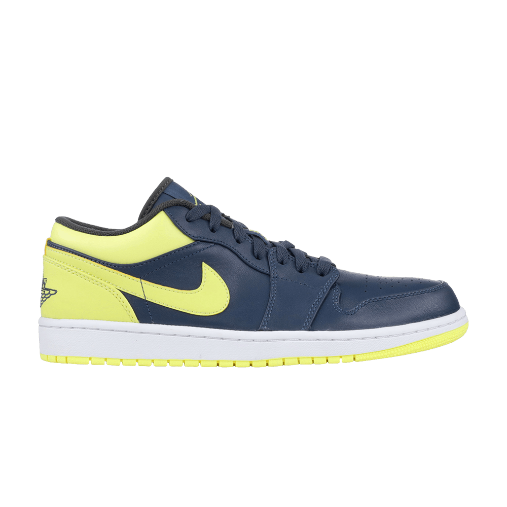 Air Jordan 1 Low - Squadron Blue Electric Yellow