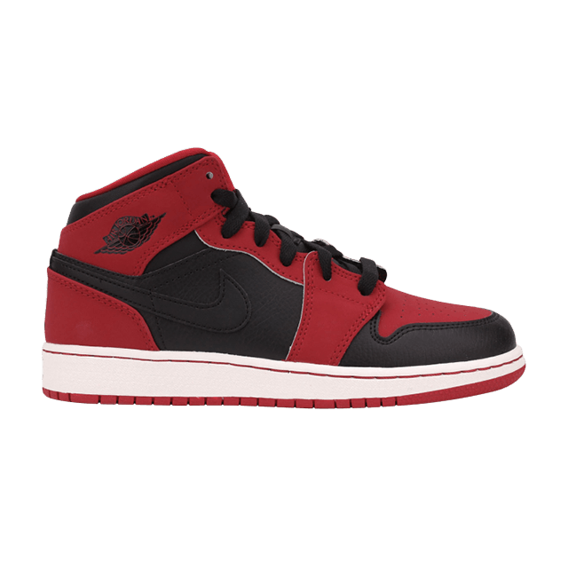 Air Jordan 1 Retro Mid GS - Gym Red Black