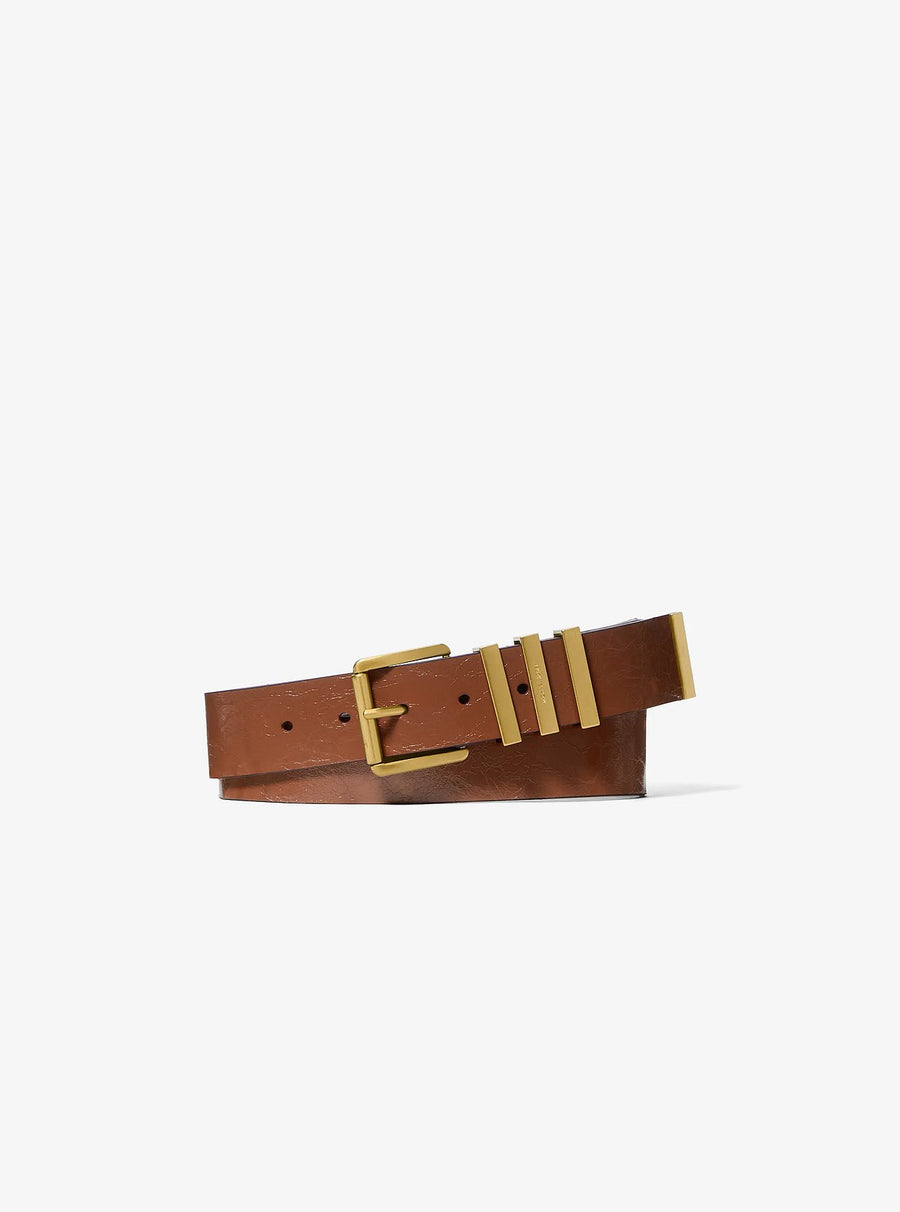 Michael Kors Darrington Crackled Belt