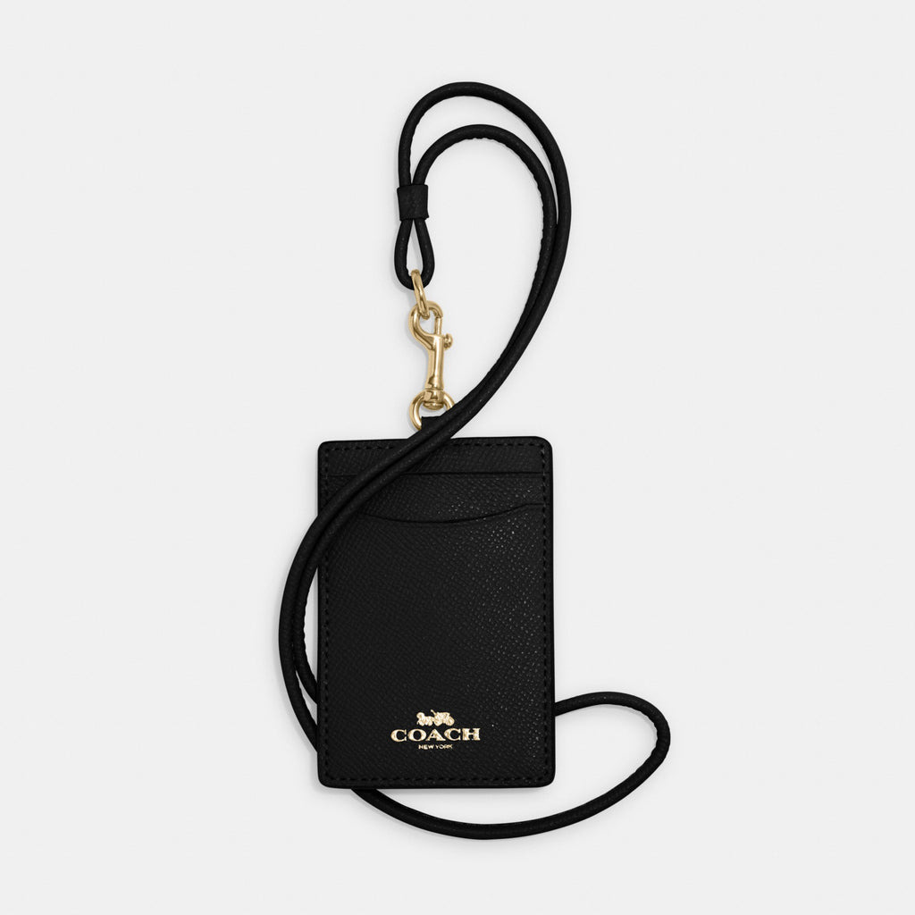 Coach ID Lanyard - Gold/Black (Women's)