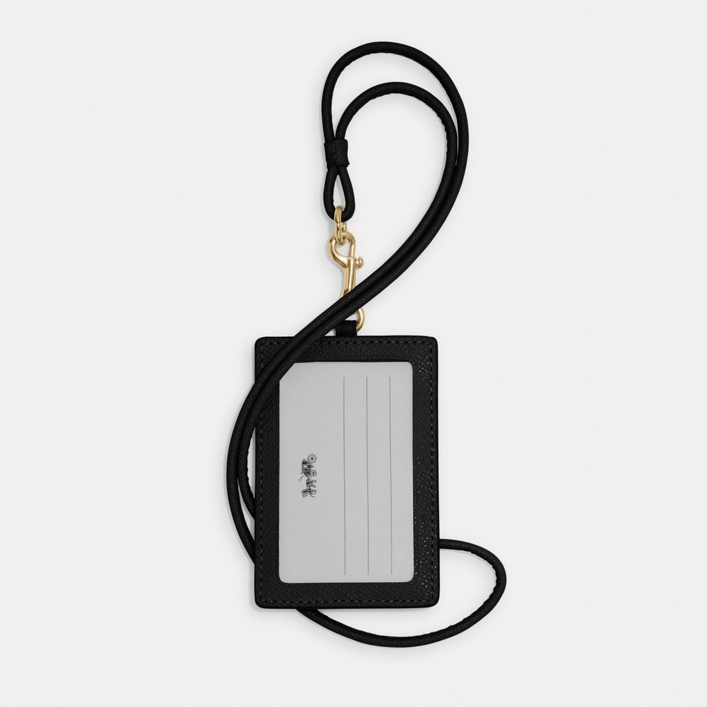 Coach ID Lanyard - Gold/Black (Women's)