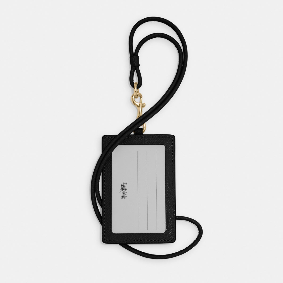 Coach ID Lanyard - Gold/Black (Women's)
