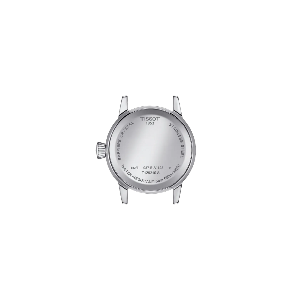 Back view of the watch case Tissot Classic Dream 28mm