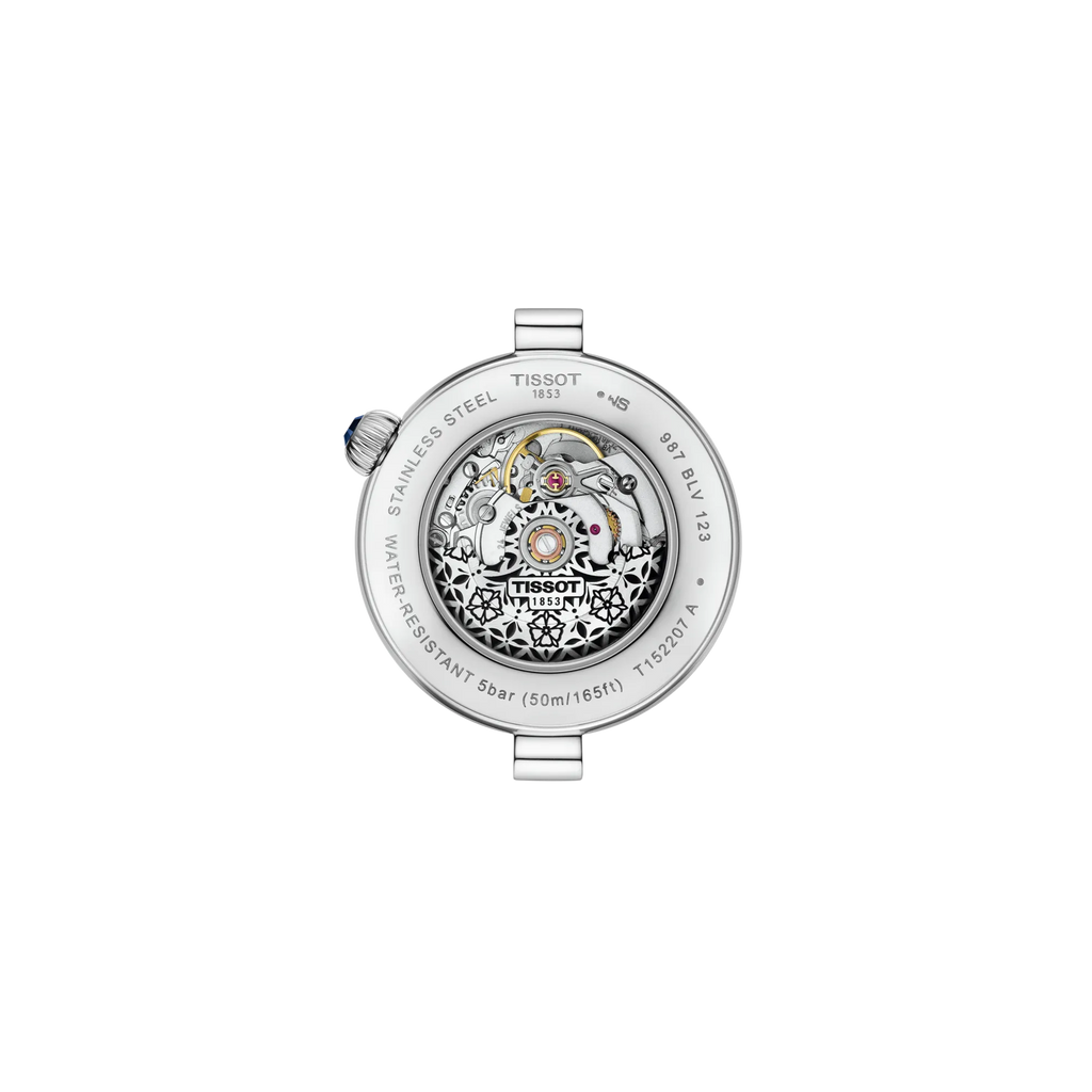 Back view of the watch case Tissot Désir 28mm