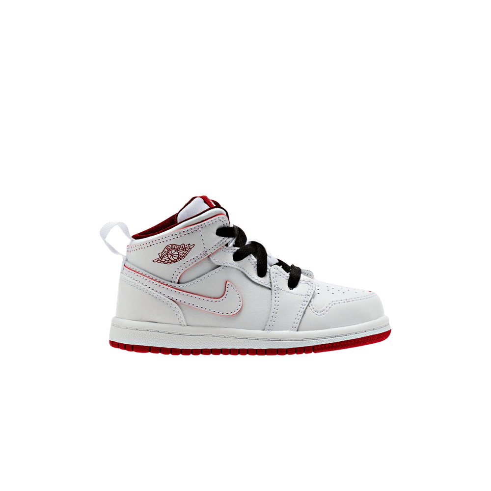 Air Jordan 1 Retro Mid TD - White Red