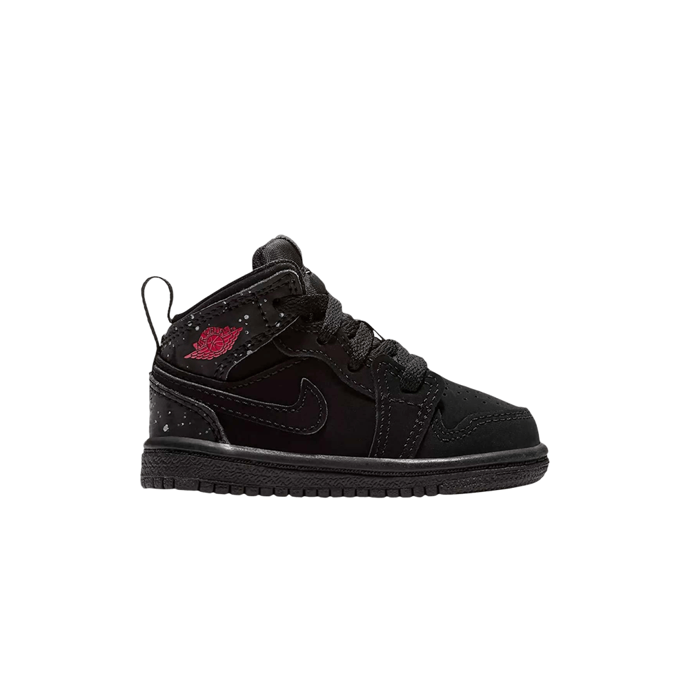 Air Jordan 1 Mid TD - Black Rush Pink