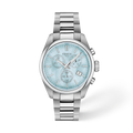 Front view of the watch Tissot PR 100 36mm with shadow