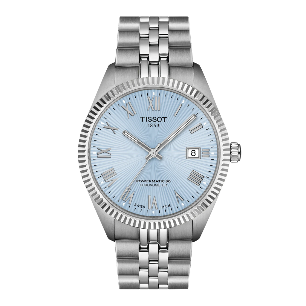 Front view of the watch Tissot Ballade 39mm