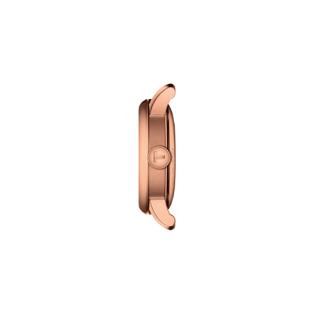 Profile view of the watch case Tissot Le Locle 29mm