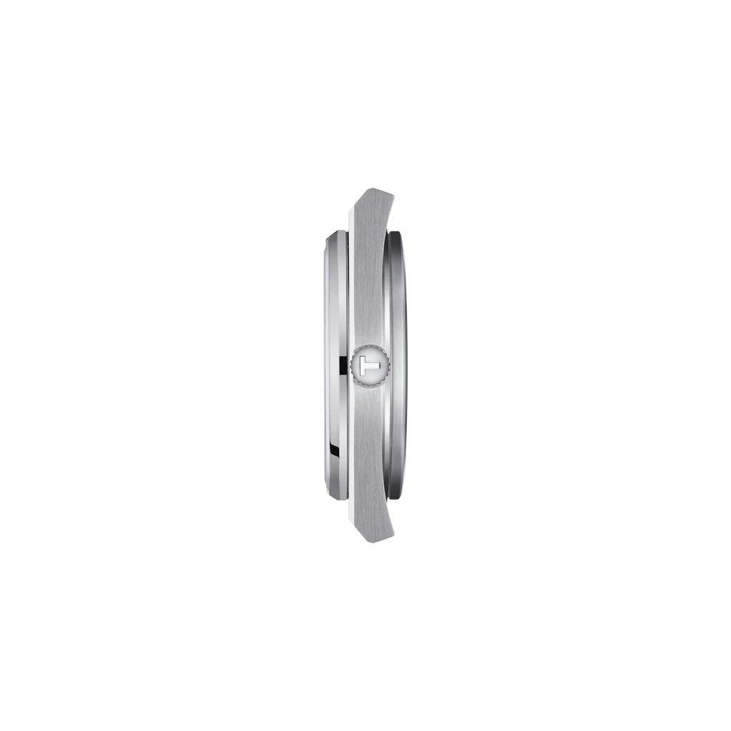 Profile view of the watch case Tissot PRX 40mm