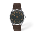 Front view of the watch Tissot Heritage 1938 39mm with shadow