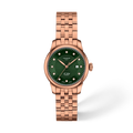 Front view of the watch Tissot Le Locle 29mm with shadow